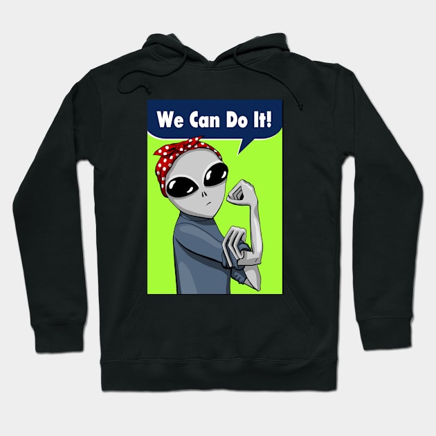 We can do it! Hoodie by MagicEyeOnly